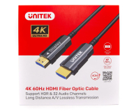 UNITEK Kabel HDMI 2.0 AOC 4K/60Hz 40m - 1172760 - zdjęcie 3